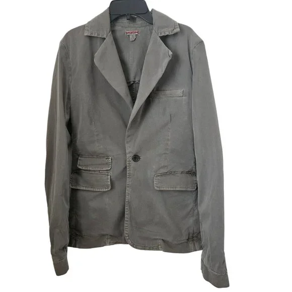 Vintage True Religion Khaki Army Green Utility Casual Jacket WAXM13G17 - Picture 1 of 8